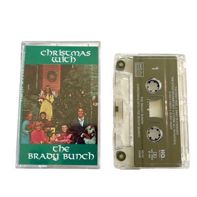Christmas with The Brady Bunch Cassette Tape Holiday Music Vintage 1970
