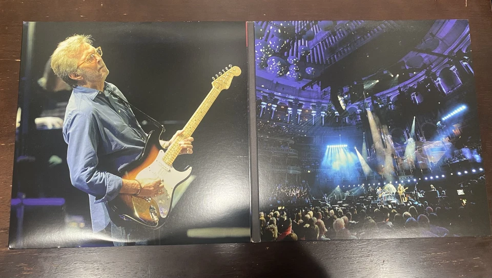 Eric Clapton "Slowhand at 70" Live at the Royal Albert Hall 3LP + DVD VG++ RARE - Image 3 of 4