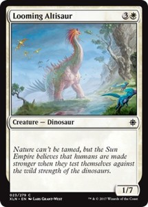 Looming Altisaur #23/279 Ixalan Common MTG