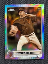 2022 Topps Chrome - Sepia Refractor Sammy Long #59 (RC) San Francisco Giants