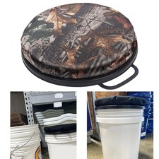 Bucket Seat Lid Bucket Stool Portable with Waterproof Degree Fishing Bucket