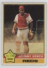 1976 Topps Johnny Bench #300 HOF