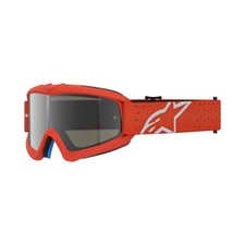 Alpinestars 2027 Youth Vision Vesta MX Goggles Orange Mirror Silver