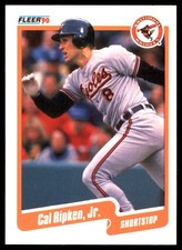 Cal Ripken, Jr. 1990 Fleer #187 Orioles MLB READ FREE SHIPPING AutographDen