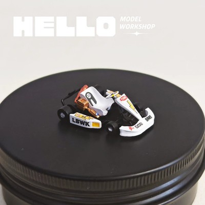 1:64 Micro Formula Racing Car Miniature Handmade Resin Diecast Display Model