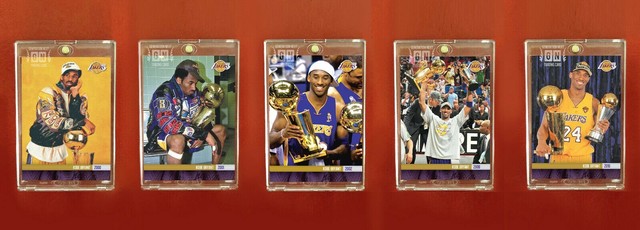 Kobe Bryant | 5 Rings Championship Card Set | Generation Next