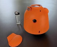 Russian Space Soyuz-TMA re-entry module large model Okean orange for tests