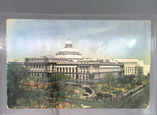 Washington DC Postcard Old Vintage Card Library of Congress