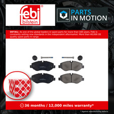 Brake Pads Set fits MERCEDES SPRINTER 906 2.2D Front 2006 on A0044206720 Febi