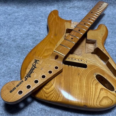 Vintage 1976 Westminster  Guitar Body Neck Set MIJ Project
