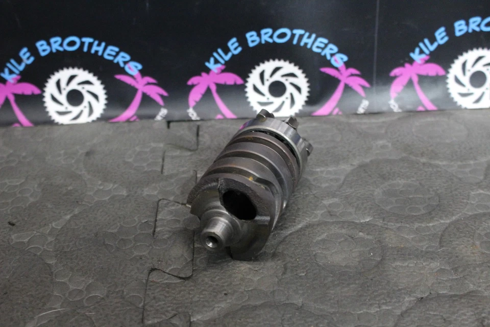 1986 Yamaha YZ250 ENGINE MOTOR TRANSMISSION GEAR SHIFT FORKS DRUM  - Image 4 of 4