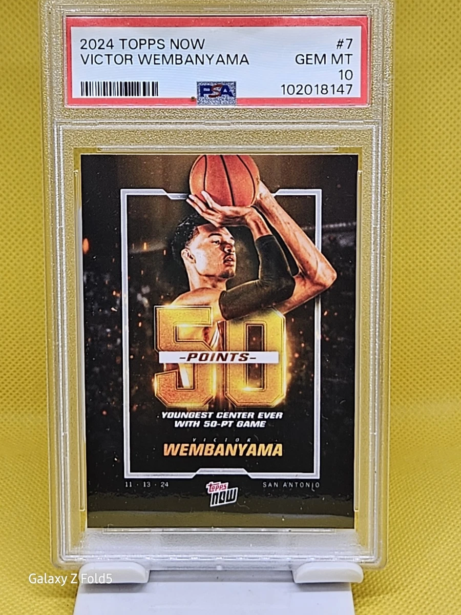 2024-25 Topps Now - Victor Wembanyama #7 for sale | eBay