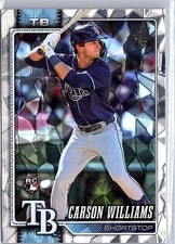 2026 Topps Series 1 - Carson Williams #25 Diamante Foil (RC)