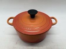 Le Creuset Auflaufform rund Dutch Oven Gusseisen orange 18
