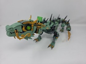 LEGO Ninjago Movie Green Mech Dragon 70612 99% Complete Build No Minifigs