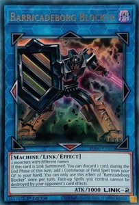 Barricadeborg Blocker BLGG-EN102 Ultra Rare 1st Edition YuGiOh