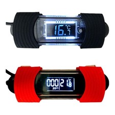 Fish Tank Thermometers Aquarium LCD Screen Display for Equipment Fresh Water