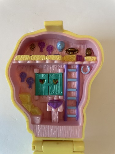 Vintage Bluebird Polly Pocket 1994 Pony Ridin Riding Horse Head Compact Complete - Picture 4 of 7