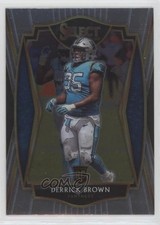 2020 Panini Select Premier Level Derrick Brown #187 0q39