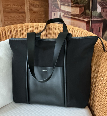   SKAGEN ''Lisabet''   Designer Damen Tasche / Shopper   Nylon & Rindsleder