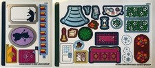 LEGO STICKER SHEET 1 2 ONLY 43175 ANNA  ELSA'S STORYBOOK ADVENTURE New from set