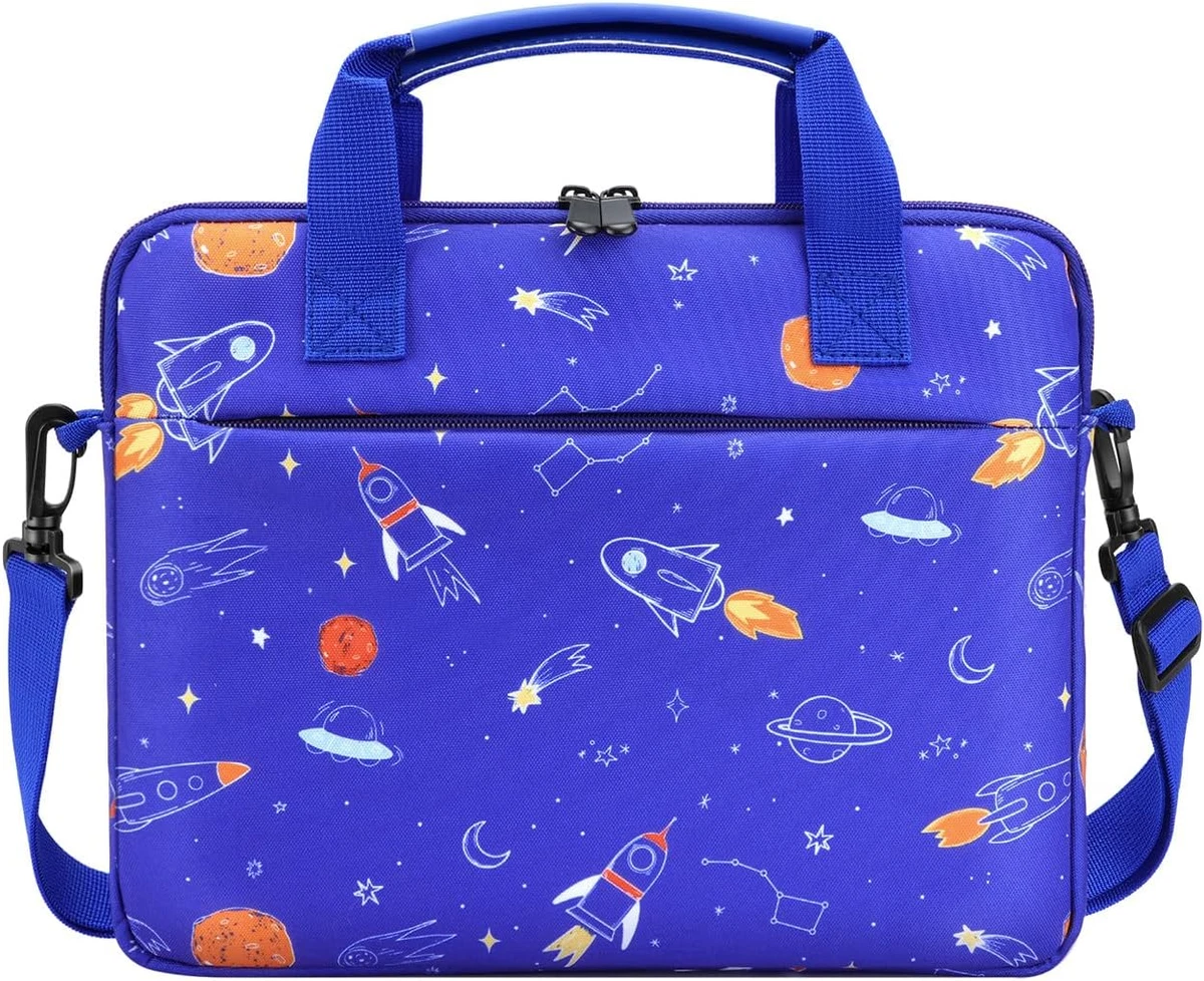 Custodia Antiurto Per Tablet 7 Pollici (Modelli 2015-2019) Per Bambini, Leggera In EVA Arancione Con Maniglia Di Supporto - DJ&RPPQ - 4