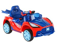 6V Spider-Man Super Car, Battery Powered Ride-on with Lights and Sounds