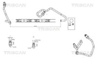 Triscan Hydraulikschlauch Lenkung 8516 24002 FüR Opel Astra CC T98 Caravan A04