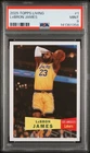 2025 Topps Living LeBron James #1 First Card in Set PSA 9 MINT