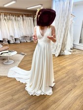 Charlie Brear Arla Wedding Dress Size 12, 2000.36 Ivory BRAND NEW