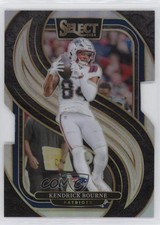 2024 Panini Select Premier Level Silver Prizm Die-Cut Kendrick Bourne #176 1i3j