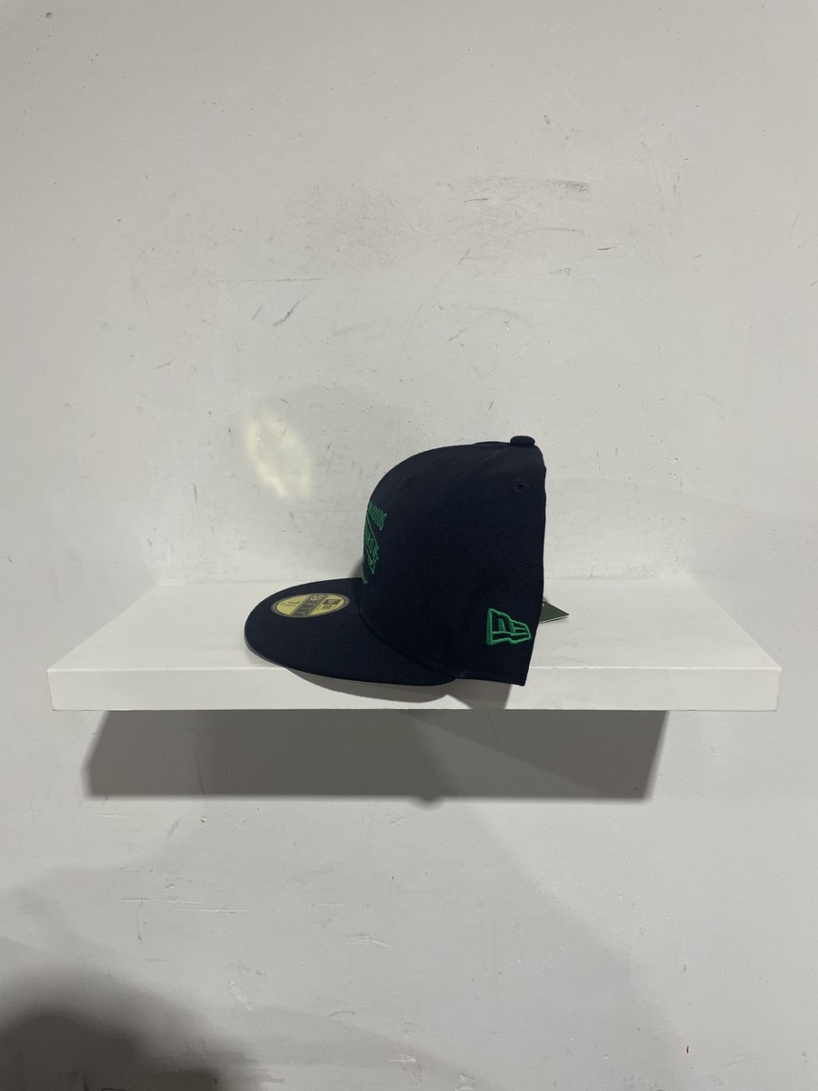 DENIM TEARS ADG NEW ERA HAT NAVY BLUE/NEON GREEN NEW | eBay