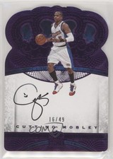2016-17 Panini Preferred Crown Royale Purple 16/49 Cuttino Mobley #180 Auto fm0