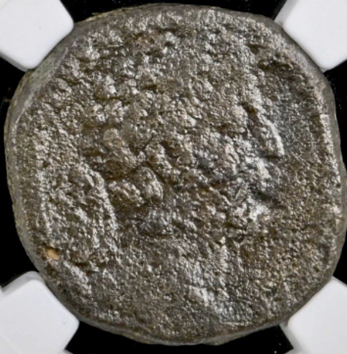 Emperor Marcus Aurelius Sestertius 161-180 AD NGC Certified Ancient Roman Coin - Image 3 of 4