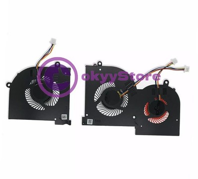 NEW 1PCS GPU Cooling Fan For MSI GS65 GS65VR MS-16Q2 16Q2-CPU-CW 16Q2-GPU-CW