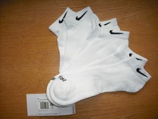 Mens NWT NIKE Low-Cut Socks 3prs Everyday PLUS White Arch Support Sz:XL 12-15 