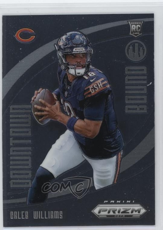 2024 Panini Prizm Deca Downtown Bound Caleb Williams #1 Rookie RC