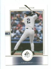 2000 Upper Deck S/P Authentic Derek Jeter New York Yankees Near Mint  # 38