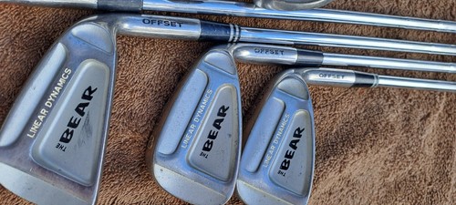 Golf beginner starting ser NICKLAUS BEAR 8 clubs irons wood , Stiff flex, right - Picture 8 of 11
