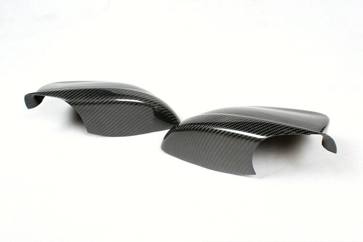 2x carbon mirror caps mirror cover for BMW F10 F11 F18 before facelift