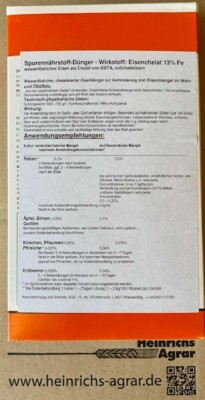 Compo Fetrilon 13 1kg Blattdnger 13 %, EDTH Eisenchelat, Eisendnger  Chelat | eBay.de