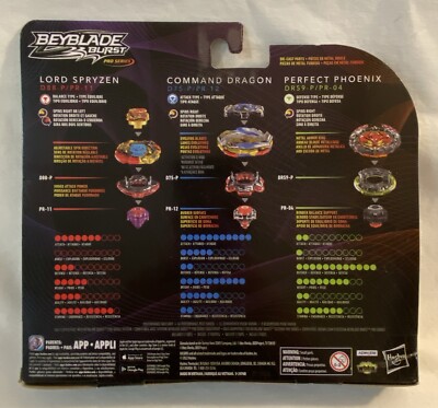 Hasbro BEYBLADE Burst Pro Series MYTHIC BEAST COLLECTION Spryzen