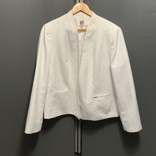 B23-Women's Anne Klein Blazer XL White