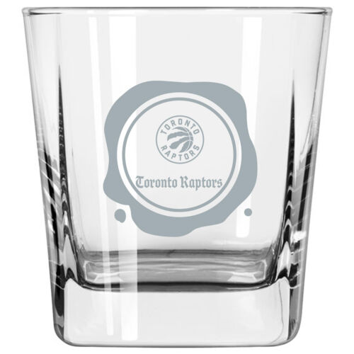 Toronto Raptors 14oz. Frost Stamp Old Fashioned Glass - Picture 1 of 1