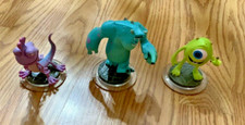 Disney Infinity 1.0 Monsters Inc Sculley, Randall, Mike Wazowski Figure Lot