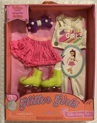 Glitter Girls Roller Skating Fun 14 Inch Doll Fashion Outfit