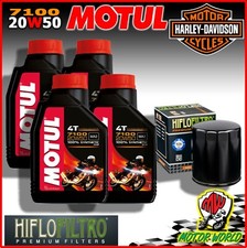 KIT TAGLIANDO OLIO 7100 20W50 + FILTRO HARLEY DAVIDSON XL883N Sportster Iron