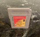The Lion King (Nintendo Game Boy, 1995) Tested Works Great