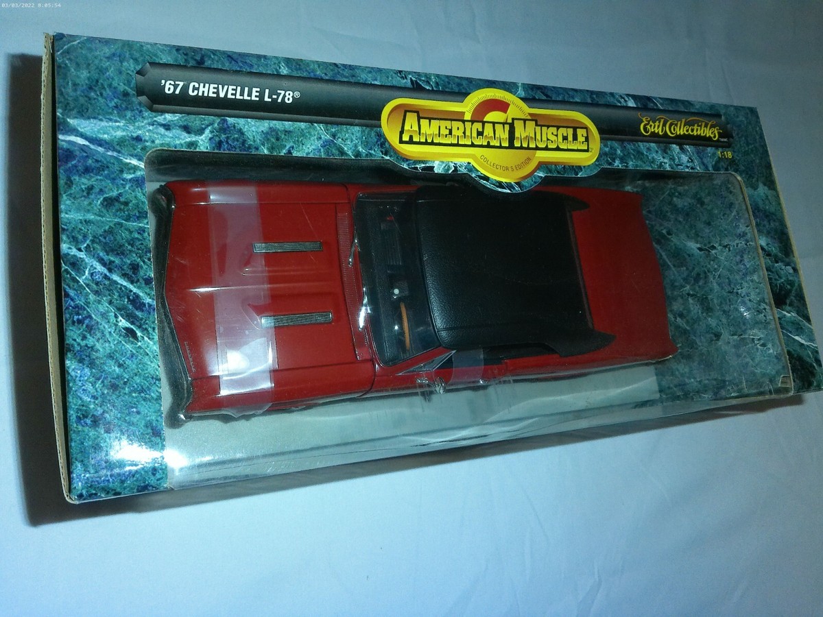 American Muscle 1967 Chevelle 1/18 リミテッド 1:18 Ertl American Muscle Die-Cast 67 SS Chevelle L-78
