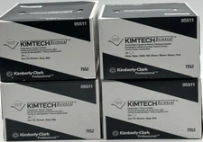 4PK Kimberly Clark Professional Kim Tech Science Precision Wipes #05511 ~ 286 EA